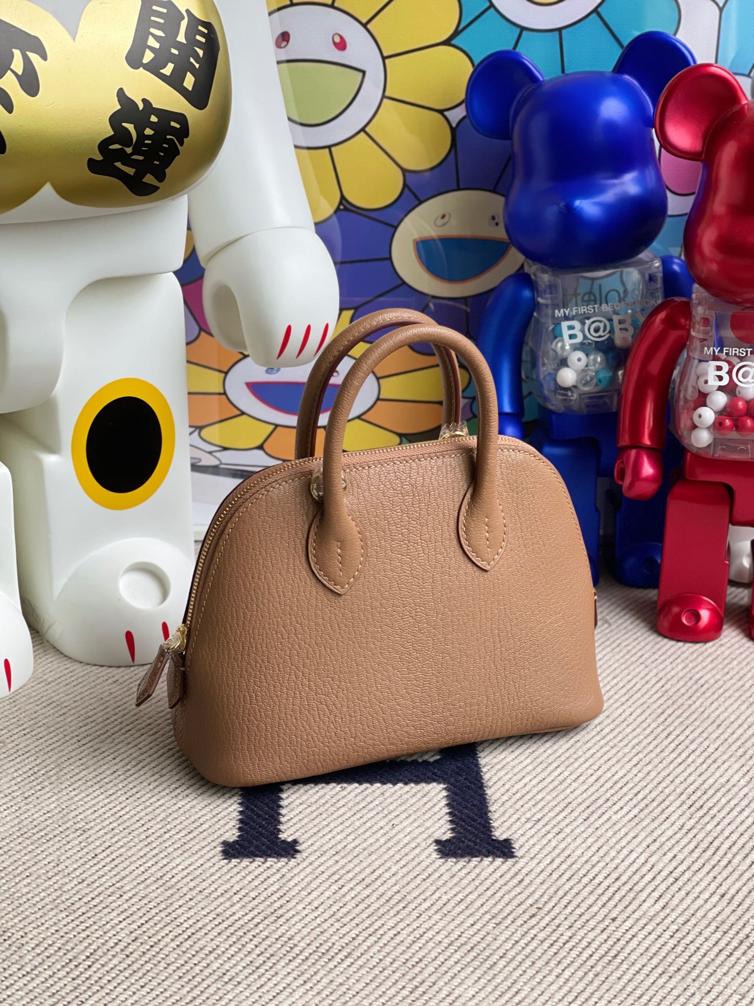 에르메스 미니 볼리드백 에토프 금장